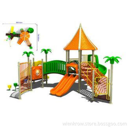 Commercial Outdoor Tree House Playground Recreation Equipme